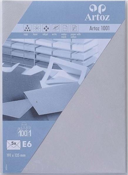 Produktbild Artoz 1001 Kuverts lichtgrau (E6, 5 x)