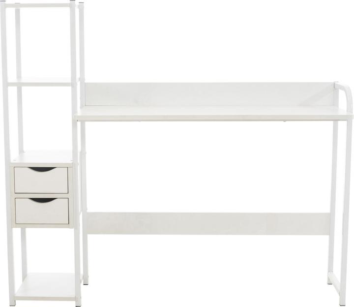 Image du produit CLP Bureau Widnes, blanc/blanc (124 x 40 x 111 cm)