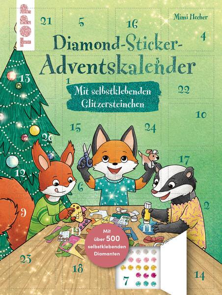 Actual product image Diamond-Sticker-Adventskalender