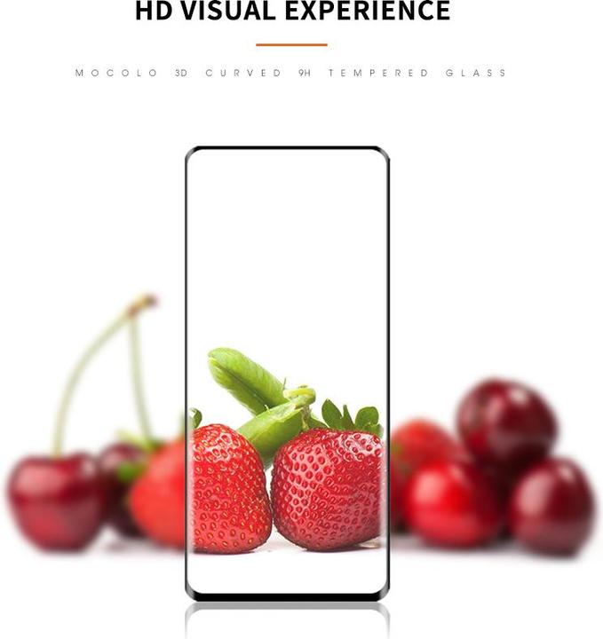 Produktbild Mocolo 3D 9H Vollkleber – Vollbild-Schutzglas für Xiaomi 12 Pro (schwarz) (1 Stück, Xiaomi 12 Pro)
