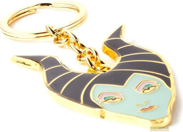 Actual product image Villains Maleficient 2 Metal Keychain