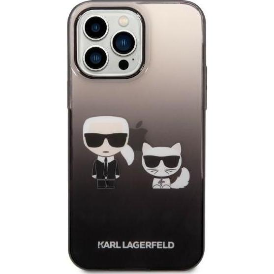 Thumbnail - Karl Lagerfeld KLHCP14XTGKCK iPhone 14 Pro Max 6,7 "hardcase black / black Gradient Ikonik Karl (Apple iPhone 14 Pro Max...