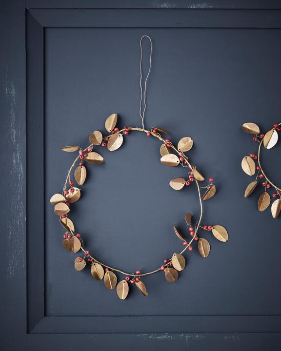 Actual product image House Doctor Wreath, HDAuric, gold