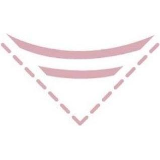 Dalprint, Perforatore, Punzone decorativo per angoli da 2,5 cm a mezza luna