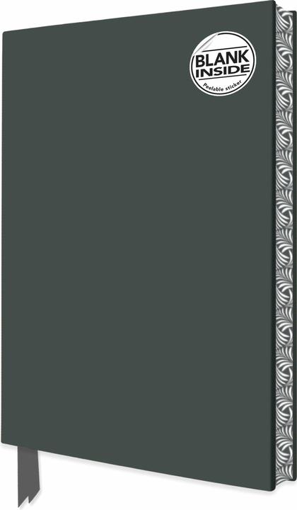 Produktbild Exquisit Notizbuch ohne Linien DIN A5: Anthrazit Grau (A5, Blanko, Weicher Einband)