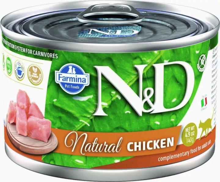 Image du produit Farmina N&D Cat Natural Poulet - Nourriture humide pour chats - 140 g (Adulte, 140 g)