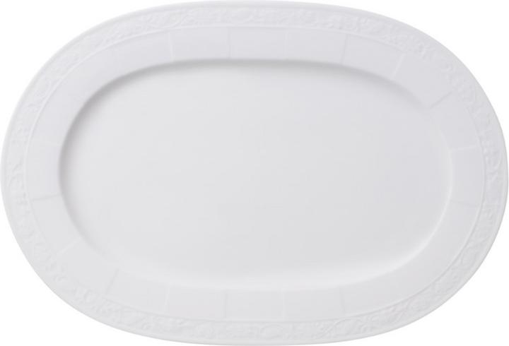 Villeroy & Boch Piatto ovale Perla bianca
