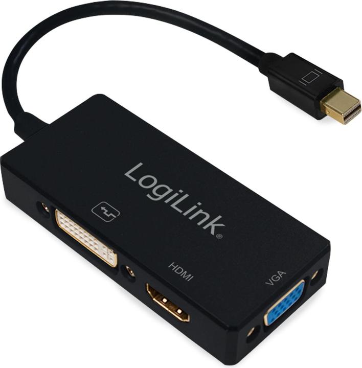 Productafbeelding LogiLink 4K Mini-DisplayPort (DVI, HDMI, VGA, 8.70 cm)
