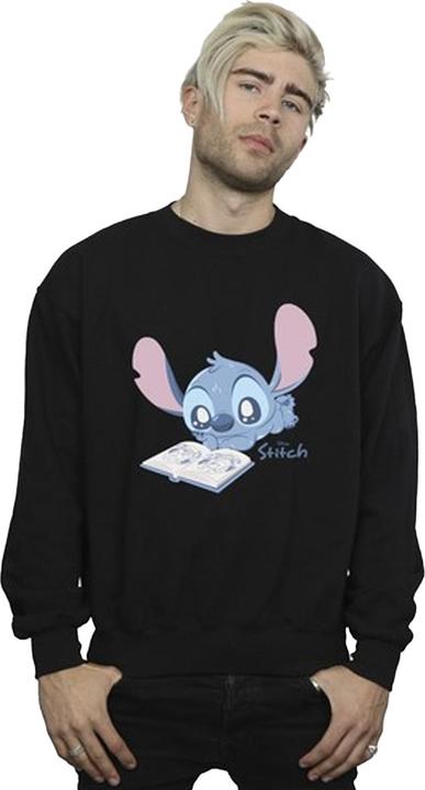 Produktbild Lilo & Stitch Reading Lying Down Sweatshirt (L)