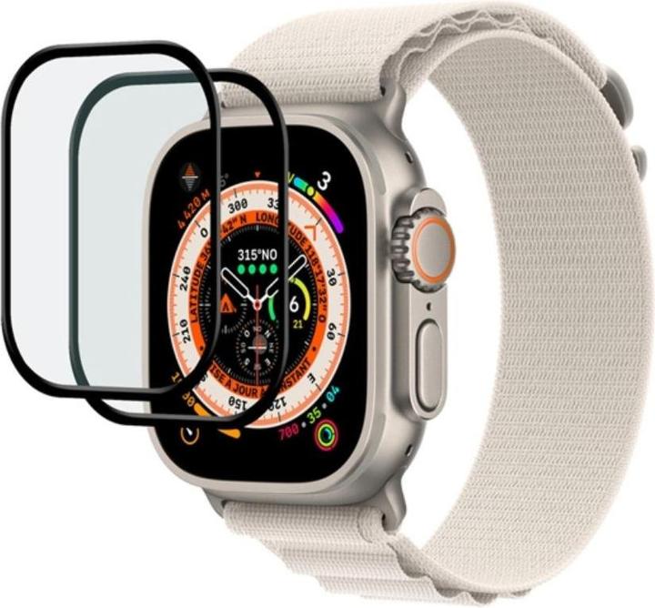 Image du produit EKO Lot de 2 protections d'écran en verre trempé pour Apple Watch Ultra 49mm