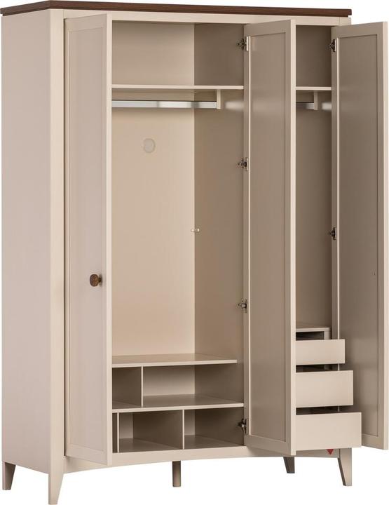 Image du produit Cilek Kleiderschrank Lapel 3-türig (150 cm)