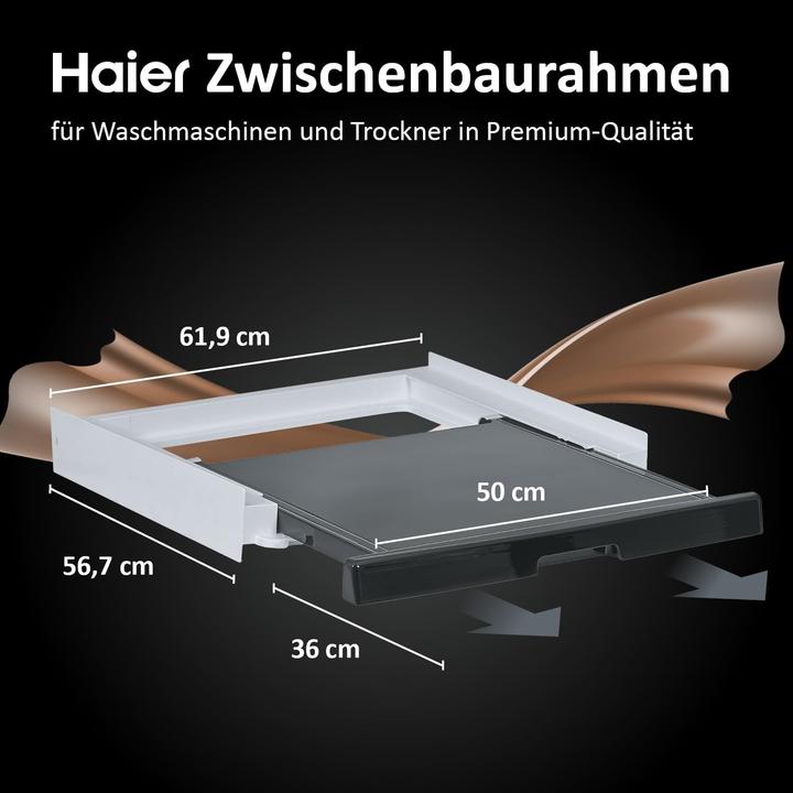 Actual product image Haier Premium Collection Stacking Kit HASTKU10