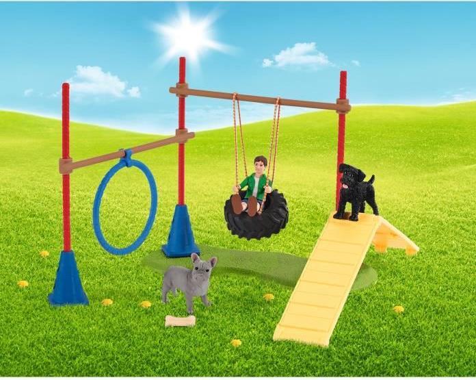 Actual product image Schleich Fun for dogs