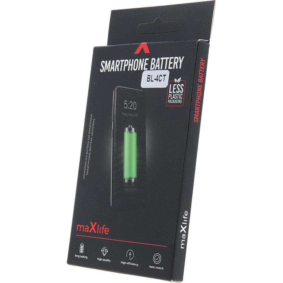 Thumbnail - Maxlife Akku für Nokia 5310 / 6600 fold / 6700s/ 7210 / 2720 / X3 BL-4CT 800mAh, Smartphone Akku
