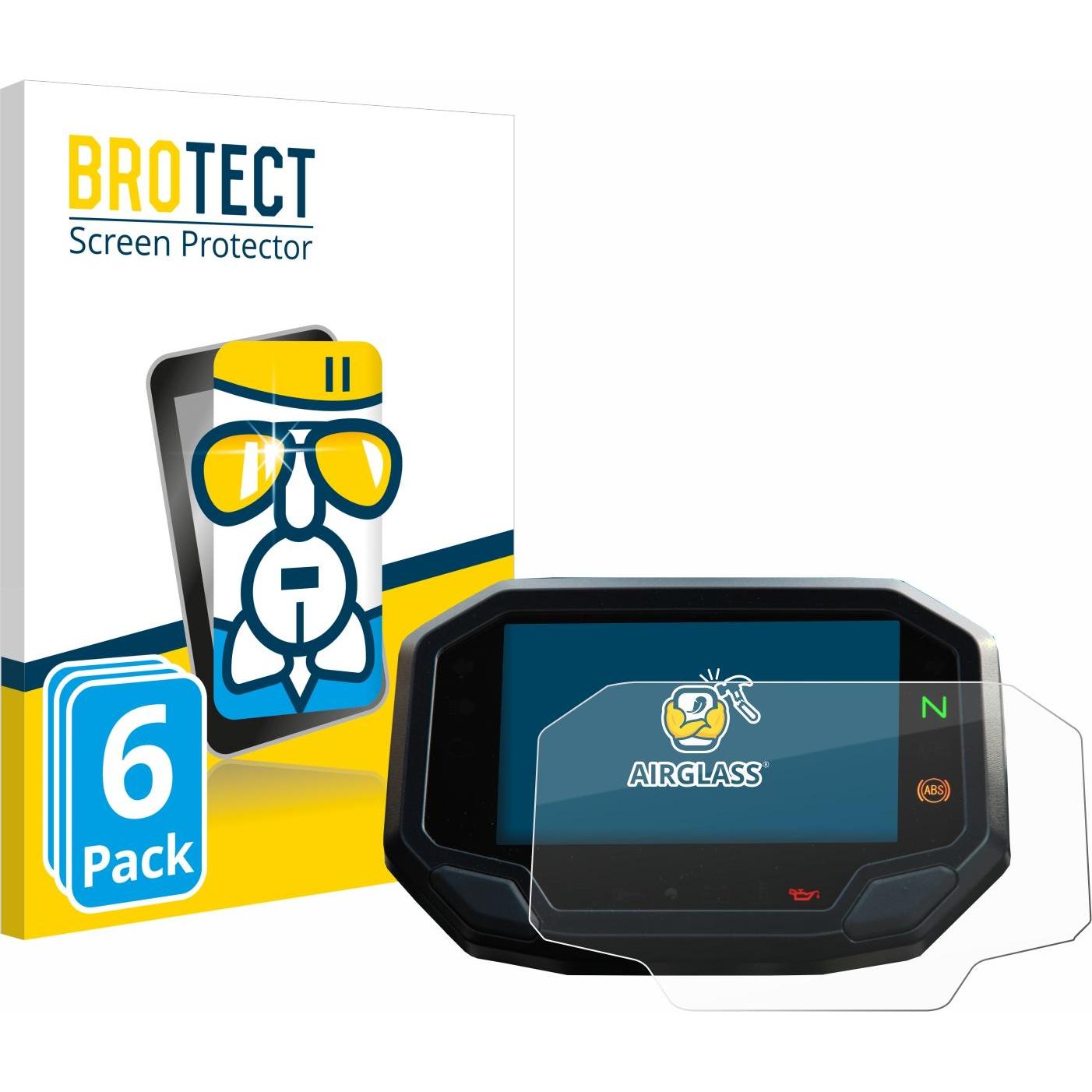 BROTECT, Fahrzeug Navigation Zubehör, Schutzglas Schutzfolie Displayschutz Display Schutz Glas Folie klar