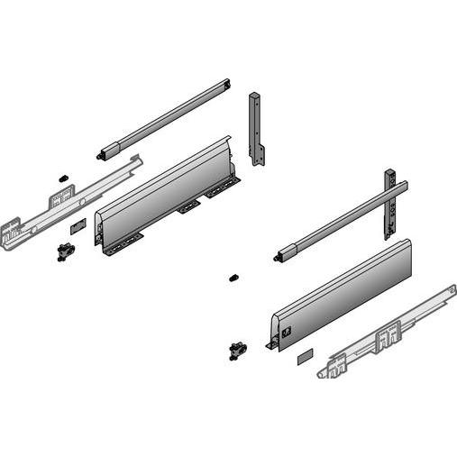 KFV, Guide per cassetti, Controcarrtella piatta 116