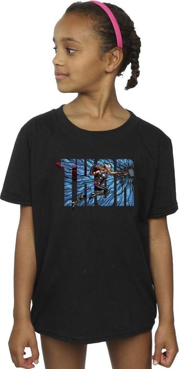 Produktbild Thor Love And Thunder Smash TShirt Mädchen (116)