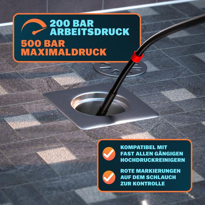 Produktbild Monzana Rohrreinigungsschlauch