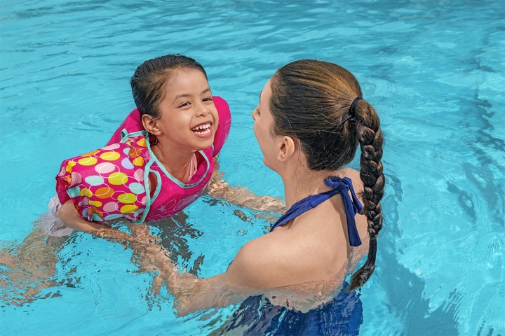 Actual product image Bestway Swim Safe ABC Swin Pal 19-30 kgr, Grøn