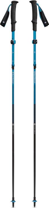 Black Diamond Trekkingst?cke Distance Carbon FLZ (anthrazit/blau, 1 Paar, 110-125 cm) (110 - 125 cm)