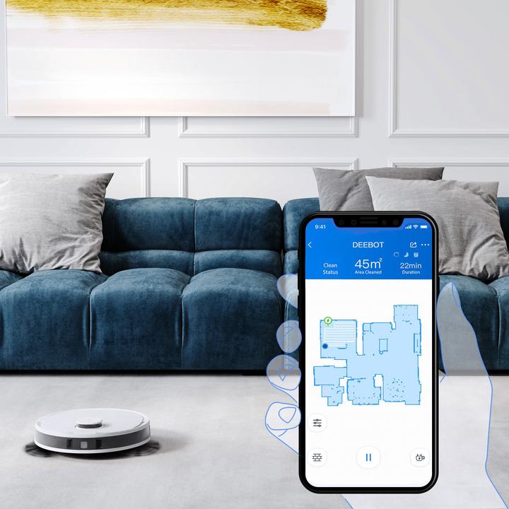 Actual product image Ecovacs Deebot N8 Pro (Vacuum mopping robot)