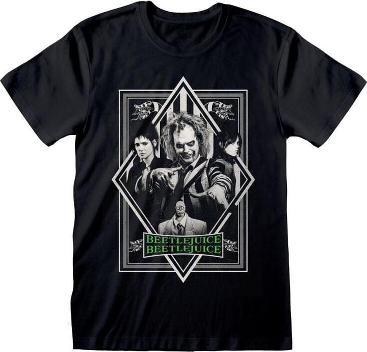 Actual product image Heroes Inc Beetlejuice 2 T-Shirt Poster Plain Size XL (XL)