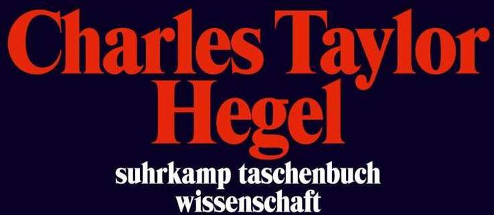 Produktbild Hegel (Deutsch, Charles Taylor, 2006)