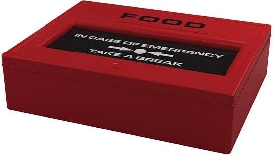 Actual product image Mustard Take a Break Mug - Fire Alarm Mug