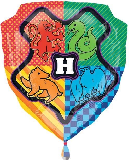 Image du produit Anagram Ballon en forme d'écusson de Poudlard (5 x)