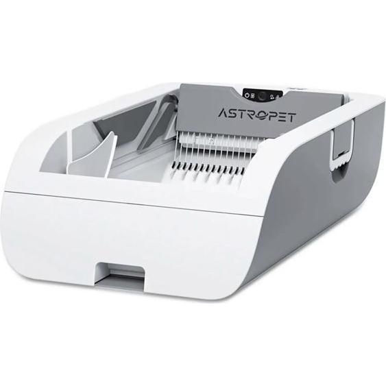 AstroPet Lavandino per gatti autopulente, Helios a comando tattile (Lettiera autopulente), Lettiera per gatti