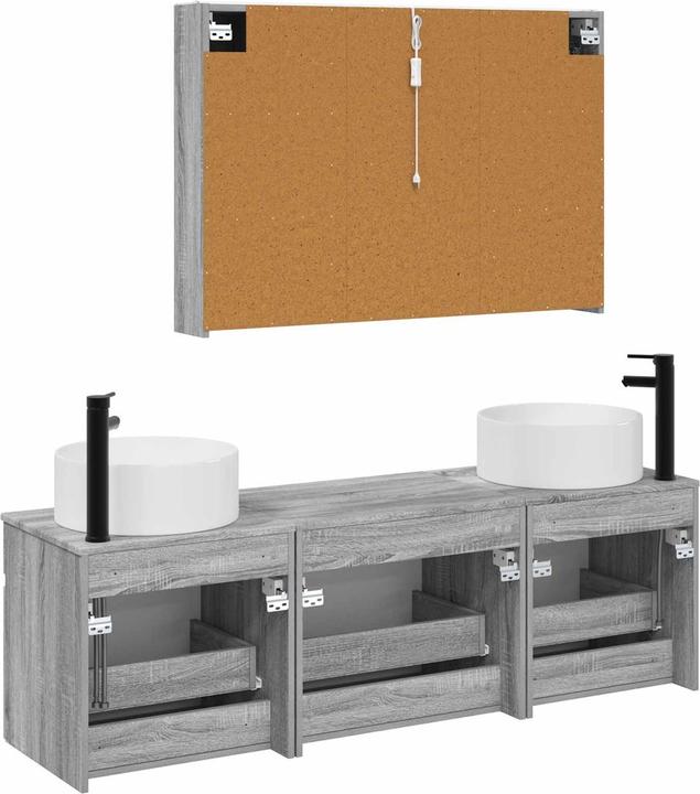 Produktbild vidaXL Moderner Badezimmerschrank