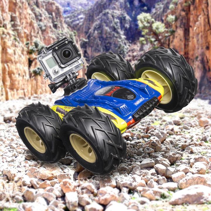 Actual product image mantona 360° Mounting Plate 3M for GoPro (GoPro HERO8 Black)