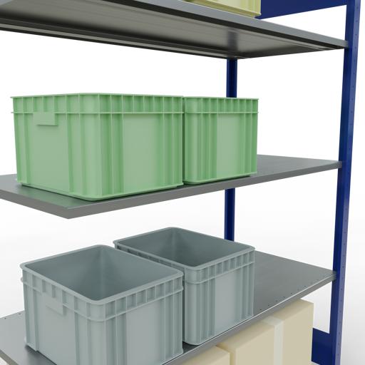 Image du produit Schulte Lagertechnik Système enfichable Élément suivant MULTIplus150 avec traverse de longueur