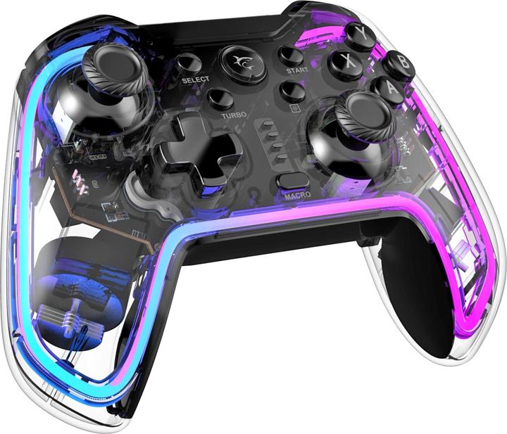 Produktbild White Shark GPW-8040 Praetorian RGB BT Controller (Android, iOS, PC, PS3, PS4, Switch)