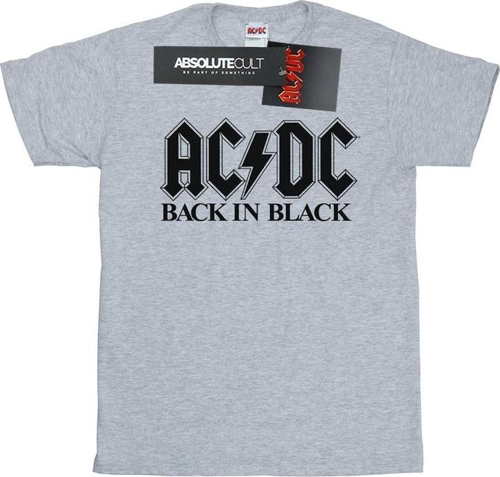 Immagine prodotto AC/DC Back in Black Logo Maglietta Uomo (XL)