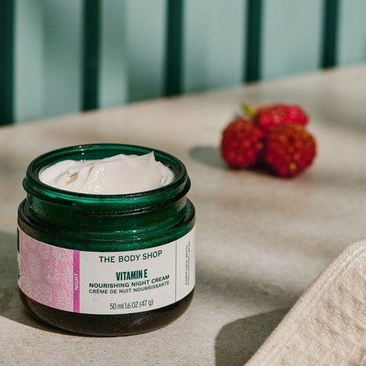 Actual product image The Body Shop Vitamin E Night Cream for All Skin Types 50ml (50 ml)