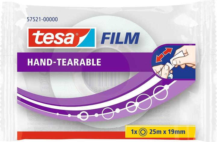 Actual product image tesa Adhesive tape can be torn by hand (19 mm)