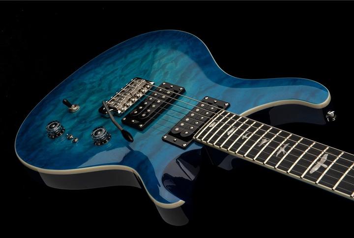 Actual product image PRS SE Custom 24-08 Quilt (Electric guitar, Maple, Mahogany, Rosewood)