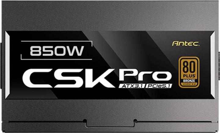Productafbeelding Antec 850W CSK850 PRO EC 80+ Bronze Semi-Modular A (850 W)