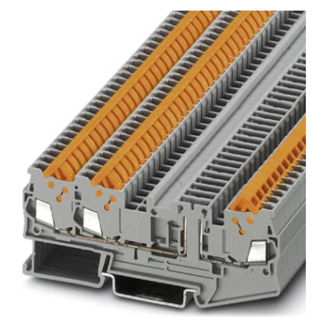 Phoenix Contact QTC 1,5-TWIN-TG, Elektronikkabel + Stecker, Grau