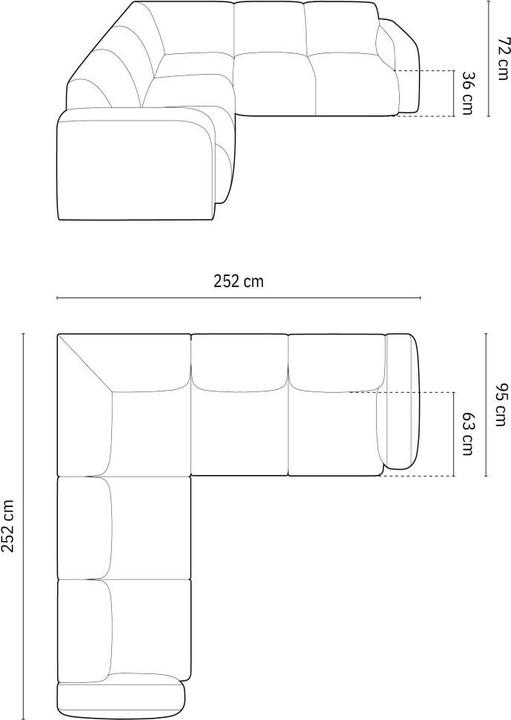 Produktbild Micadoni Molino (Ecksofa)