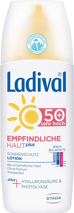 Stada Ladival Sensitive Skin Plus SPF 50+, 150 ml SPR (SPF 50+, 150 ml)