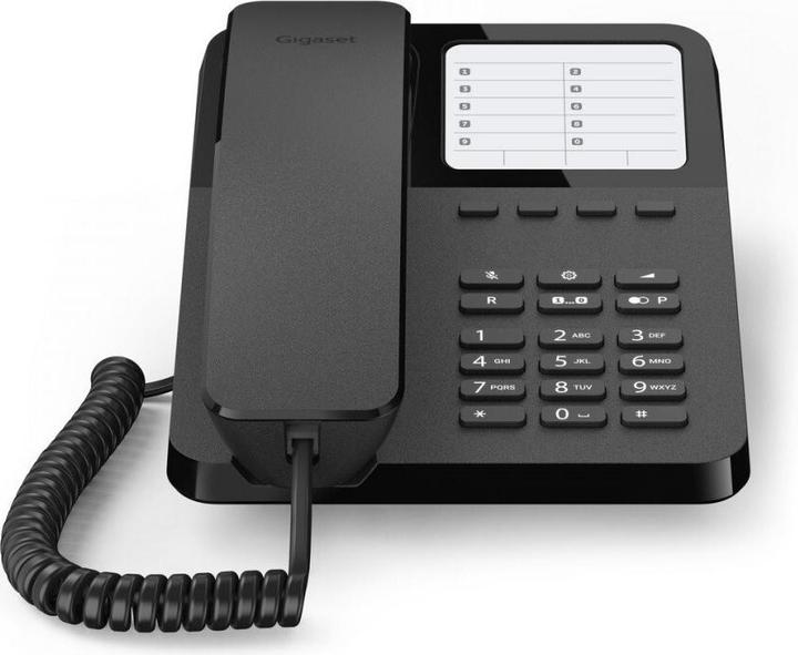 Produktbild Siemens Gigaset Schnurgebundenes Telefon DESK400 Schwarz
