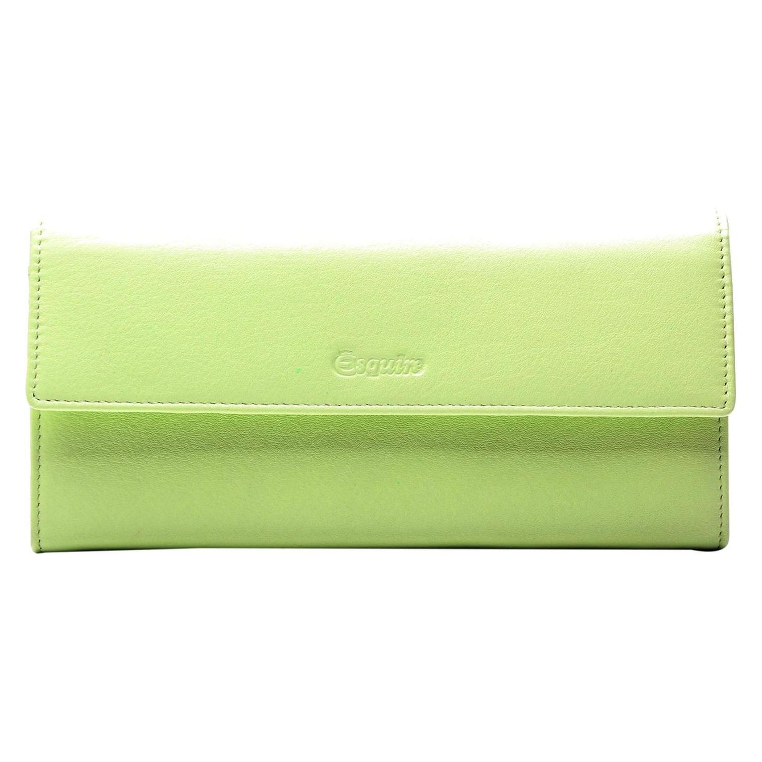 Esquire, Damen, Portemonnaie, Viktoria Ladies Long Wallet, Grün