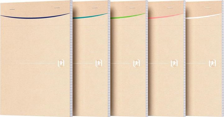 Immagine prodotto Oxford Blocco note A5/80BL quadrato 5mm assortito (150 x 210 mm, Quadretti, Copertina morbida)