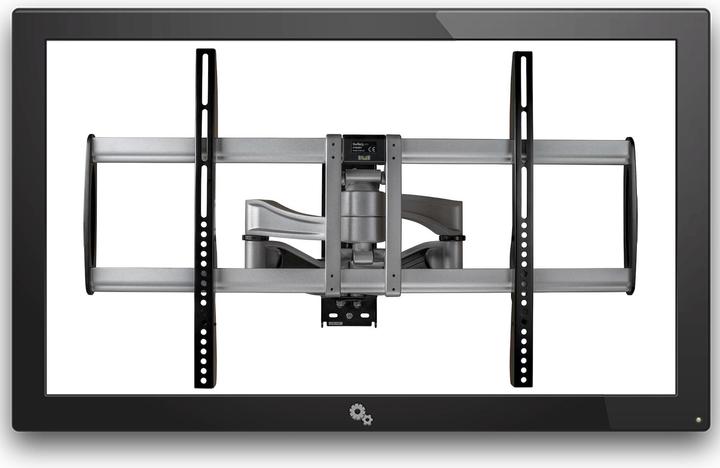 Actual product image StarTech Full Motion TV Wall Mount - for 32 to 75 inch TVs - Steel & Aluminium (Wall, 75 kg, 32" - 75")