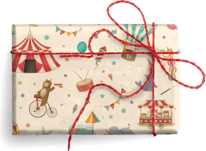 Produktbild Kartos Geschenkpapier Zirkus (Geschenkpapier, 1 x)