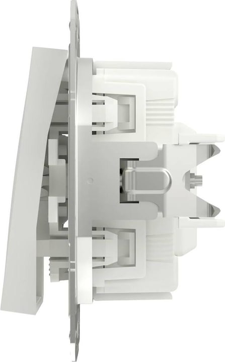 Image du produit Schneider Electric Bouton-poussoir Asfora blanc (RAL 9003) EPH1670121D