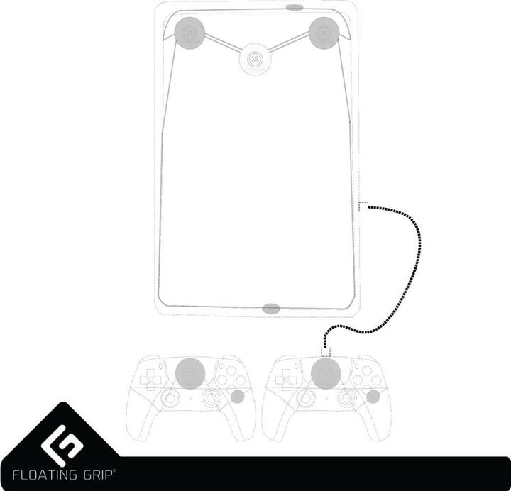 Produktbild Floating Grip 0,5M Silicone USB-C Cable (White) (0.50 m)