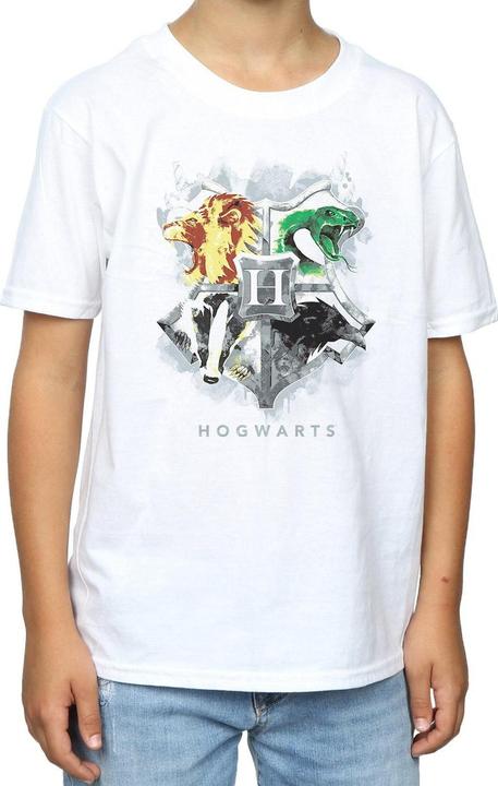 Immagine prodotto Hogwarts Painted Crest Maglietta Ragazzi (128)